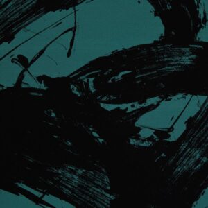 Dressikangas - rohekas-must abstraktne disainkangas by Thorsten