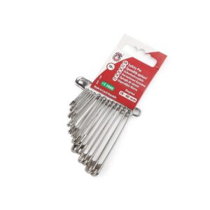 Haaknõelad, 18+1 tk, pikkused 19-60 mm, nikkel