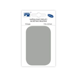 Triigitav paik, 7,6 x 4,9 cm, helehall