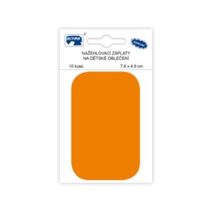 Triigitav paik, 7,6 x 4,9 cm, oranž