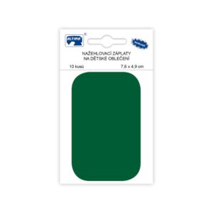 Triigitav paik, 7,6 x 4,9 cm, roheline