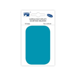 Triigitav paik, 7,6 x 4,9 cm, sinine