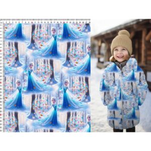 Softshell - Frozen - Elsa liblikatega
