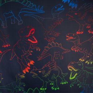 Vihmariide kangas, dinosaurustega