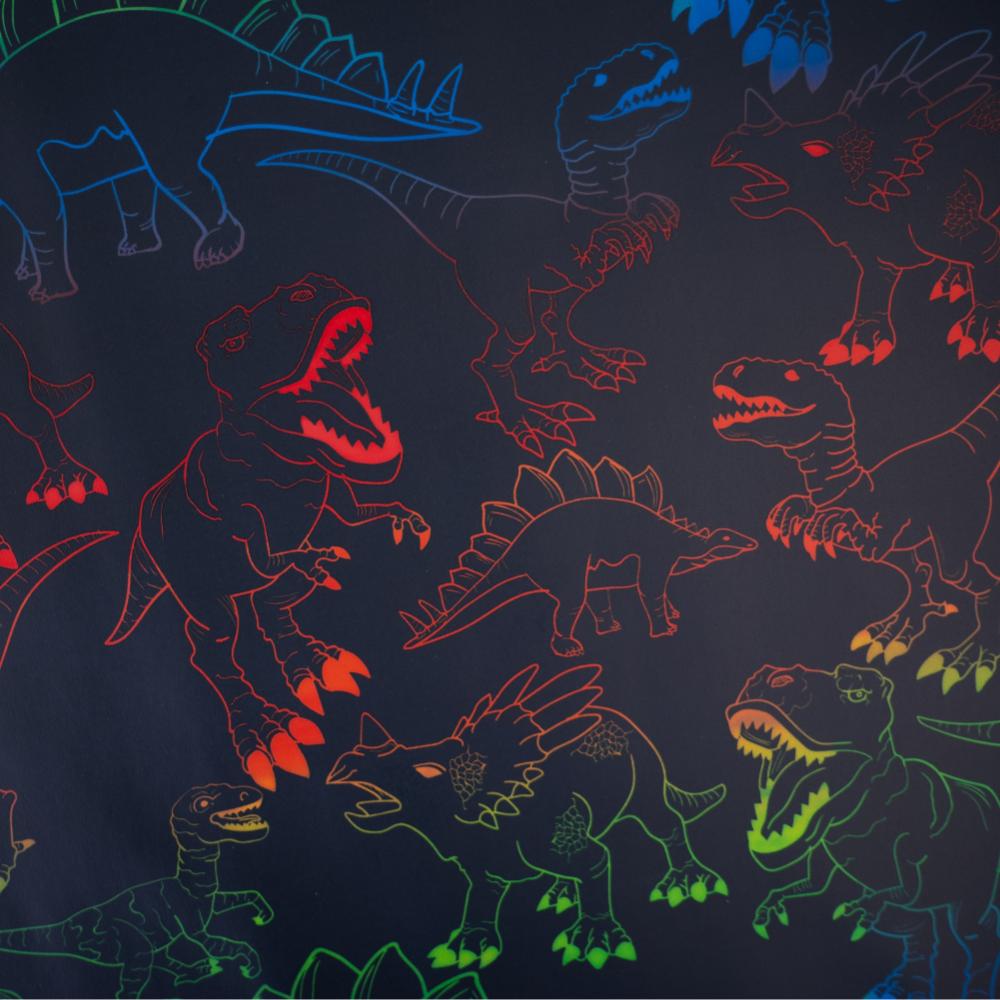 Vihmariide kangas, dinosaurustega