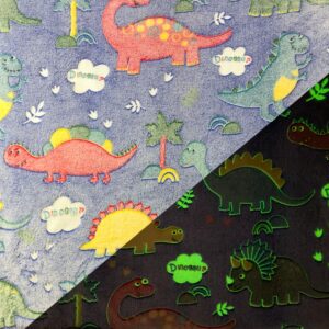 Pimedas helendav fliis - dinosaurused
