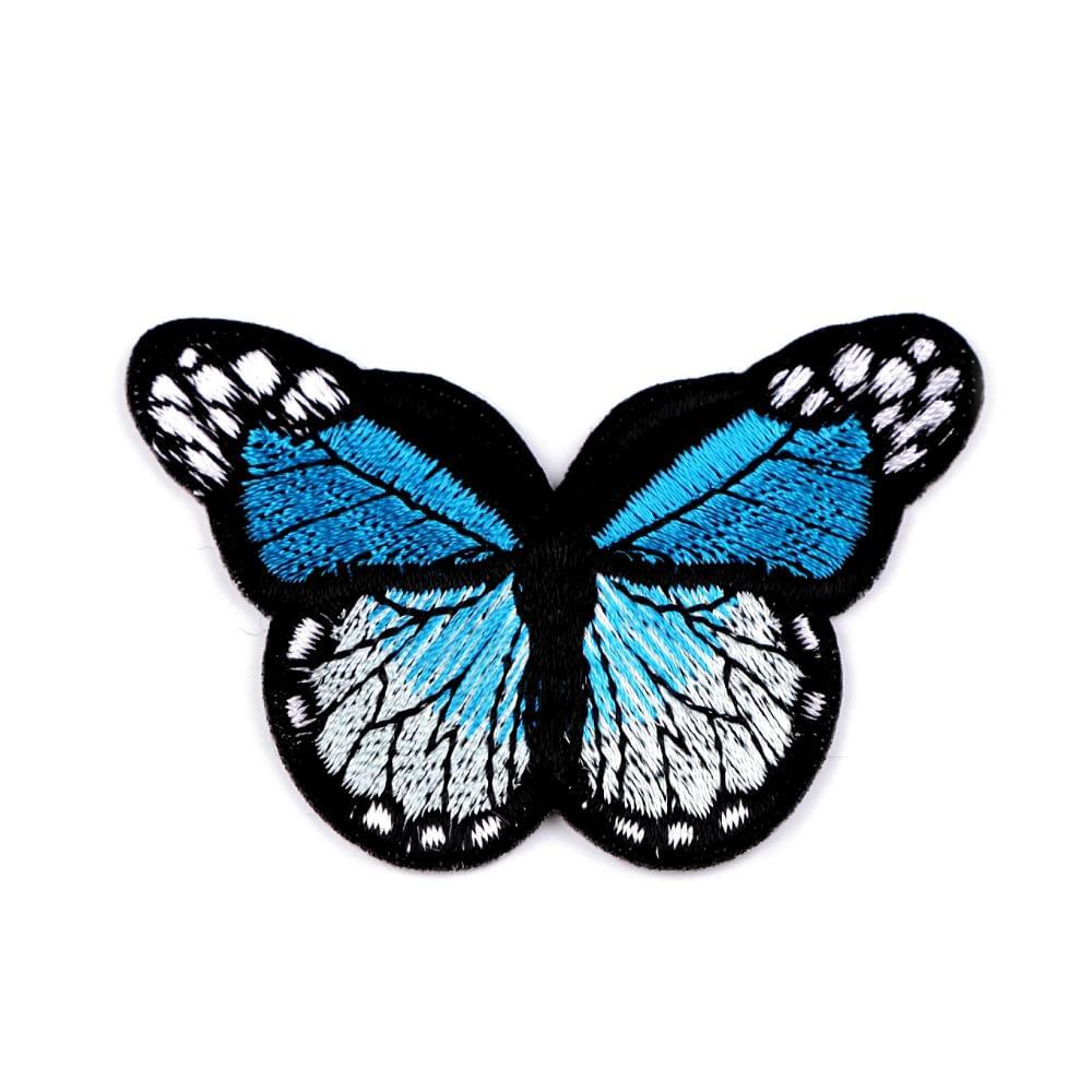 Triigitav aplikatsioon, liblikas, sinine